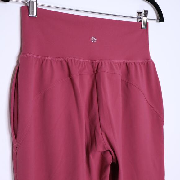 ATHLETA Salutation High Rise Jogger Victorian Berry Gym Yoga Active Women's S - Picture 8 of 13
